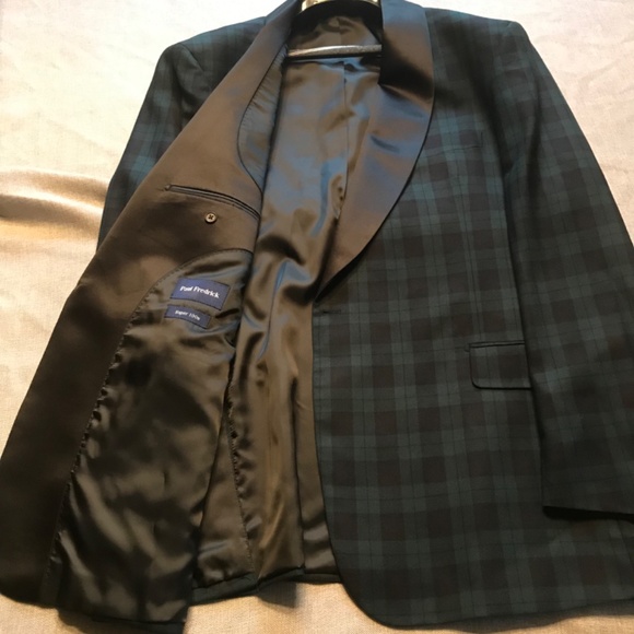 Watch Plaid Tuxedo Jacket - Picture 3 of 4